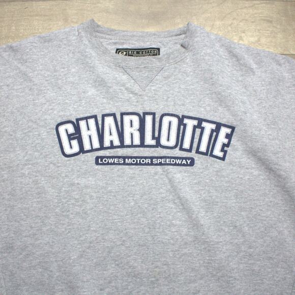 Charlotte Motor Speedway Sweatshirt XL Crewneck Gear For Sports Nascar - Picture 1 of 5